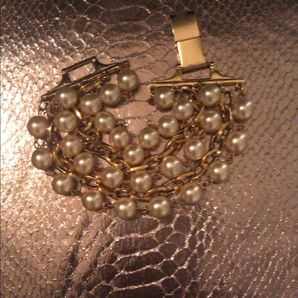 💕💕Double Chain Faux Pearl Bracelet💕💕
